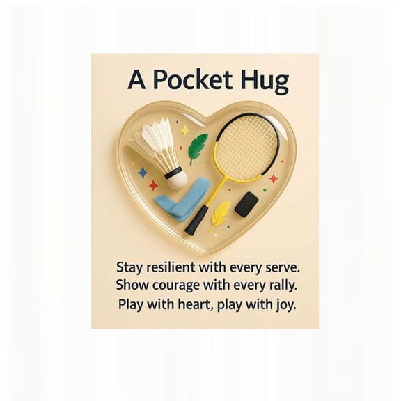 YiJuHui 1pcs A Pocket Hug for Sports-Themed Valentines Day Gifts, Valentines Day Cards, Heart Pocket Hug Token with Greeting Cards Athletes valentines day decorations Gift for Rugby Hockey Players