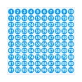 thumbnail image 1 of YiJuHui 1pcs Self-Adhesive Number Stickers, Durable Vinyl Decals for Mailbox, Laptop, Organization & Labeling B, 1 of 6