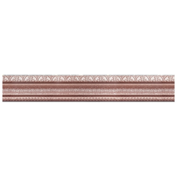 YiJuHui 1pcs Self Adhesive Wall Molding Border - Flexible PVC Foam Baseboard Trim, Waterproof Peel and Stick Wall Sticker for Living Room, Kitchen, Bathroom Decor