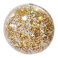 thumbnail image 1 of YiJuHui 1pcs Sequins Beach Ball Jumbo Pool Toys Balls Giant Confetti Glitters Inflatable Clear Beach Ball Swimming Pool Water Beach Toys Outdoor Summer Party Favors for Adults, 1 of 9
