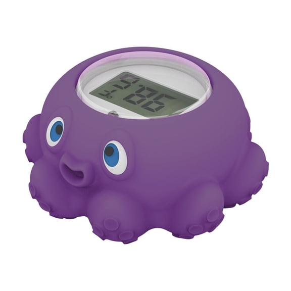 YiJuHui 1pcs Smart Water Temperature Gauge for Bath Time Safety, Accurate Digital Thermometer with LED Alerts, IPX7 Waterproof Sensor for Infant Tub