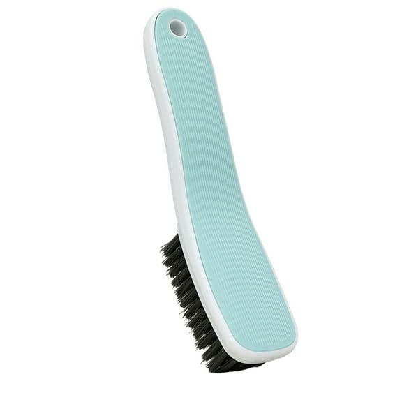 YiJuHui 1pcs Soft Bristle Laundry Brush - Gentle Stain Removal Tool for Shoes, Clothes & Carpets - Ergonomic Grip Household Cleaning Brush for Fabric & Surfaces 17.5CM*4CM*3.5CM