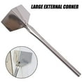 thumbnail image 1 of YiJuHui 1pcs Stainless Steel Corner Applicator - Professional Silicate Mud Tool with Ergonomic Handle for Wall Repair, Drywall Finishing & Paint Smoothing, 1 of 4