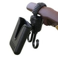 thumbnail image 1 of YiJuHui 1pcs Stroller Hook and Phone Holder 2-in-1, 360° Swivel Mount with Strong Grip for Everyday Use on Carts and Carriers, 1 of 4