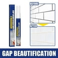 thumbnail image 1 of YiJuHui 1pcs Tile Grout Pen Repair Kit - Crack Filler & Sealer for Bathroom Floor Tiles, Waterproof Paint Cleaner, Easy Restoration for Shower, Kitchen, Sink, Porch Surfaces, 1 of 9