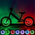 thumbnail image 1 of YiJuHui 1pcs USB Rechargeable Bike Wheel Lights, Motion Sensor Activated LED Spoke Lights, Waterproof Cycling Safety Lights for Night Riding, 7 Color Modes with Auto On/Off, 1 of 9