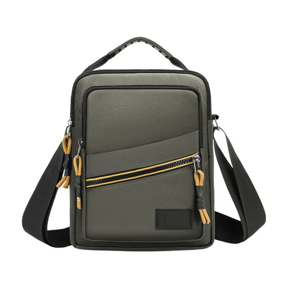 YiJuHui 1pcs Waterproof Chest Bag for Men - Durable Crossbody Sling Pack with Multiple Pockets, Lightweight Outdoor Shoulder Bag for Travel, Hiking, and Daily Use B