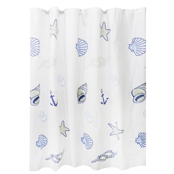 YiJuHui 1pcs Waterproof Mildew Resistant Plastic Shower Curtain Extra Wide Bathroom Liner with Rustproof Grommets for Bathtub Partition Privacy Protection 180×200cm