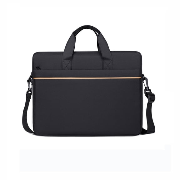 YiJuHui 2pcs 360 Protective Laptop Shoulder Bag, Computer Bags Compatible with MacBook, HP, Dell, Lenovo, Asus Notebook,Side Open Messenger Bag with Zipper Pockets 14in