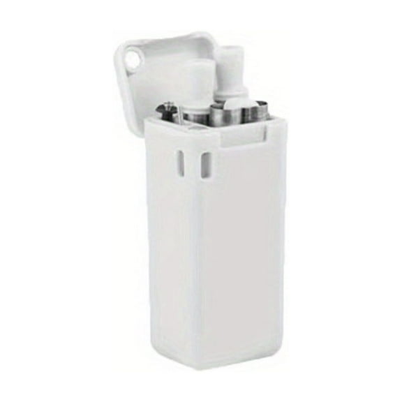 YiJuHui 2pcs Foldable Reusable Straw with Case, Portable Stainless Steel Silicone Drinking Straw, Eco-Friendly Travel Straw for Hot & Cold Drinks, Easy Clean with Brush, Ideal for Outdoor Picnics