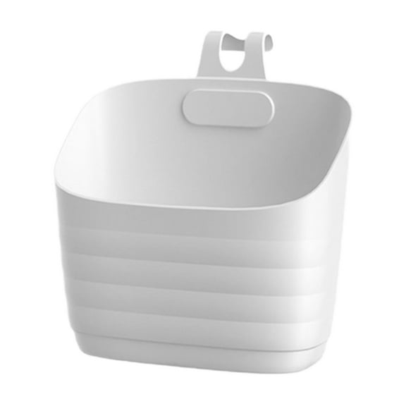 YiJuHui 2pcs Hanging Shower Basket Caddy, Portable Walll Storage Organizer with Hooks for Bathroom Kithcen