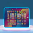thumbnail image 1 of YiJuHui 2pcs Interactive Learning Tablet for Age 1-12s, Educational Toy with Music Math Spelling Games, Portable Touch Screen Storytelling Device, 1 of 6
