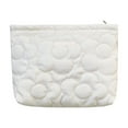 thumbnail image 1 of YiJuHui 2pcs Leak-Proof Knitted Makeup Bag, Portable Zippered Cosmetic Pouch, Water-Resistant Organizer for Travel & Daily Essentials, 1 of 8