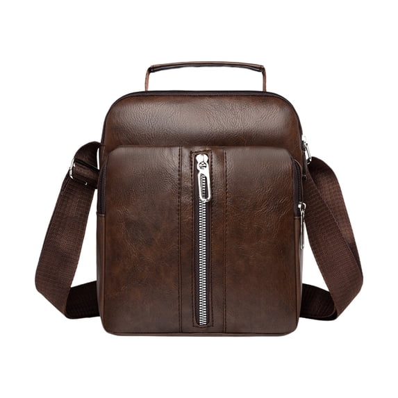 YiJuHui 2pcs Premium Textured Leather Crossbody Bag Adjustable Strap Lightweight Spacious for Travel Work Daily Use C