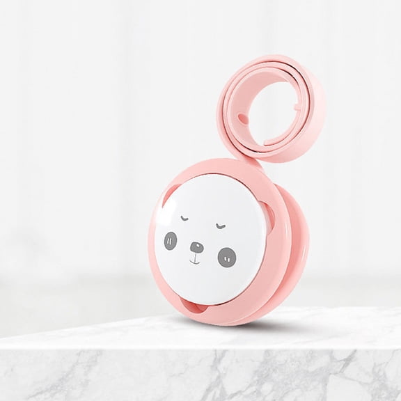 YiJuHui 2pcs Silicone Pacifier Clip Holder with Cartoon Charm, Drop-Proof Design, Soft Elastic Teether Necklace for Feeding and On-the-Go