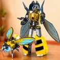 thumbnail image 1 of YiJuHui 2pcs Transformable Alloy Insect Robot Toy, 3 in 1 Deformable Mecha Model, Action Figure, Assembly Simulation Building Set, Durable Plastic and Metal Construction, Interactive Play, 1 of 6