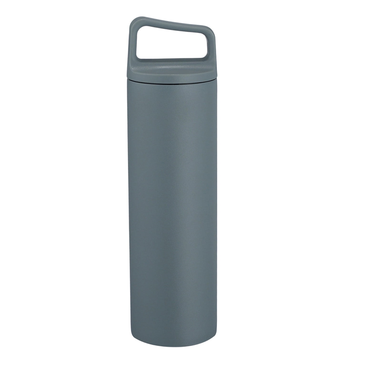 YiJuHui 2pcs Vacuum Insulated Water Bottle, Stainless Steel Wide Mouth Thermos for Hot Cold Beverages, Leakproof Portable Sports Outdoor Hiking Gym 0