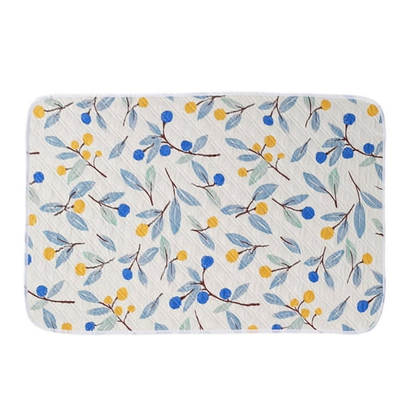 YiJuHui 2pcs Waterproof Washable Incontinence Bed Pad for Adults - Heavy Duty Reusable Underpad with Absorbent Layer for Hospital Home Care 150*100cm