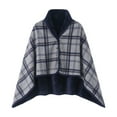 thumbnail image 1 of YiJuHui 2pcs Wearable Fleece Blanket with Pockets - Soft Plaid Sherpa Throw for Adults, Cozy Warm Reversible Lap Shawl for Office, Camping, Travel & Home Use 100x140cm, 1 of 5