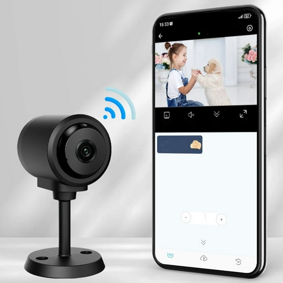 YiJuHui 3pcs 1080P Wireless WiFi Security Camera with Night Vision Motion Detection 360° View Home Surveillance Indoor Outdoor Pet Camera Cloud Storage 2-Way Audio
