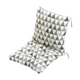 thumbnail image 1 of YiJuHui 3pcs All-Weather Rocking Chair Cushion with Straps - Waterproof Patio Furniture Cushion for Outdoor Porch Swing, High Back Support, Tufted Design, Quick-Dry Comfort, 1 of 6