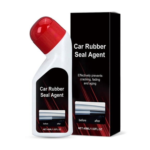 YiJuHui 3pcs Automotive Rubber Care Agent, Long-Lasting Lubrication, Anti-Aging Seal Protector, Reduces Noise & Friction, Restores Shine & Elasticity