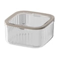 thumbnail image 1 of YiJuHui 3pcs Clear Coffee Pod Holder with Lid, Coffee Pods Storage for Counter, Small Food Storage Organizer Bins, Clear Plastic Bins for Pantry, Kitchen, Cabinet Organization and Storage S, 1 of 6