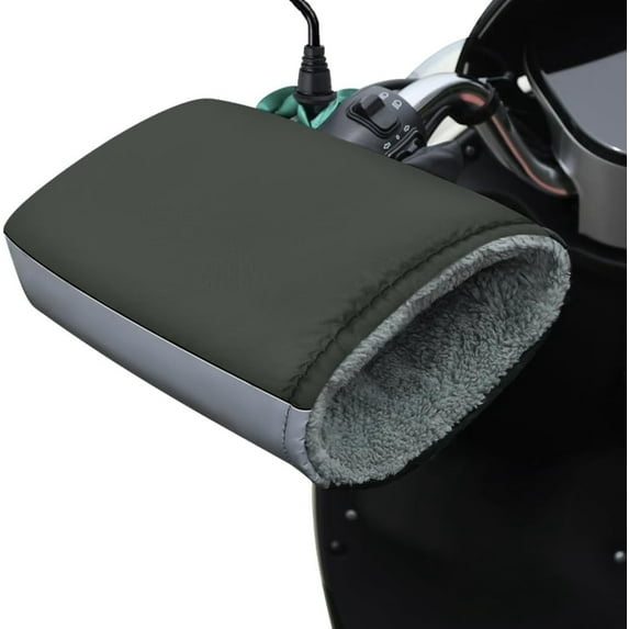 YiJuHui 3pcs Cold Weather Handlebar Gloves Thermal Windproof Waterproof Reflective Cycling Motorcycle Bike Riding Winter Outdoor Sports Commuting