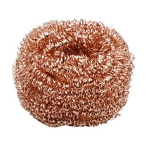 YiJuHui 3pcs Copper Scraper Brush for Pots and Pans Heavy Duty Cleaning Tool Rustproof Copper Sponge Non Scratch Kitchen Utensil for Stubborn Residue and Burnt Food Removal