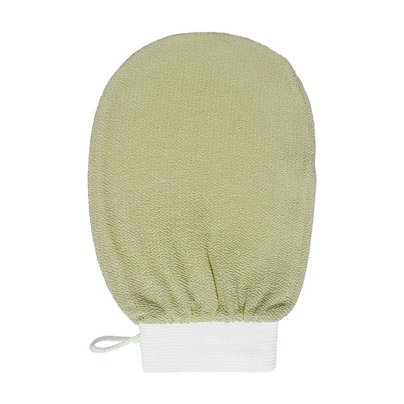 YiJuHui 4pcs Exfoliating Gloves Deep Cleansing Scrub Mitts for Body Dead Skin Removal Shower Massage Bath Towel Reusable