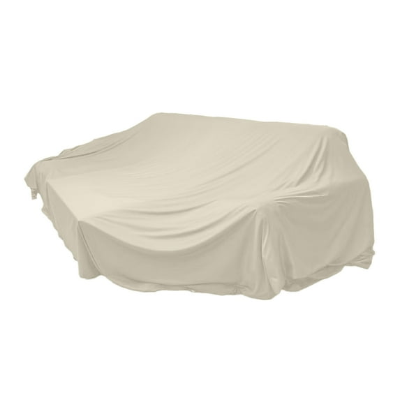 YiJuHui 4pcs Furniture Dust Cover Protective Stretchable Sofa Blanket for Couch Bed Refrigerator Dustproof Reusable Polyester Fabric Home Storage Renovation 2.4*2M