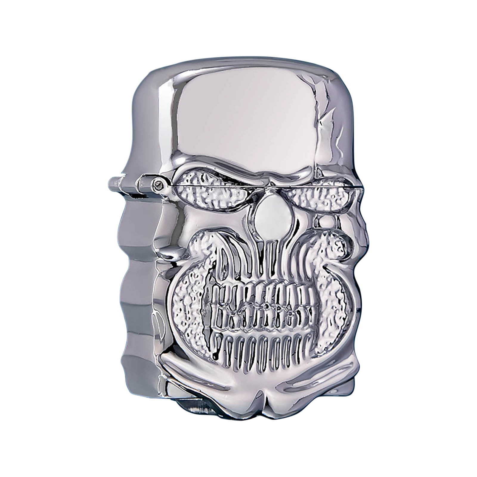 YiJuHui 4pcs Heavy Armor Skull Lighter Case Handmade Gift for Men,Lighter for Father, Boyfriend, Husband Stylish Design for Home Everyday Carry Outdoor Hiking Camping