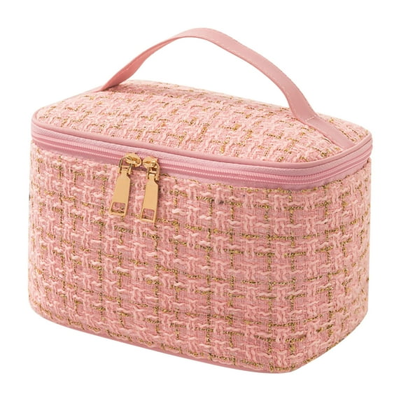 YiJuHui 4pcs Large Capacity Makeup Bag Travel Cosmetic Organizer Waterproof Portable Wash Pouch Storage Case for Women Toiletries Accessories