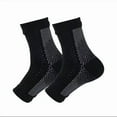 thumbnail image 1 of YiJuHui 4pcs Nighttime Compression Socks for Women & Men - Leg Pain Relief, Swelling Reduction, Comfortable Sleep Support, Breathable Circulation Socks for Travel & Daily Wear XXL, 1 of 6