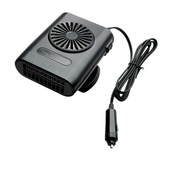 YiJuHui 4pcs Portable 12V Car Heater and Defroster with Dual Cooling Fan for Quick Windshield Demisting Vehicle Interior Heating A