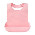 thumbnail image 1 of YiJuHui 4pcs Reusable Silicone Adult Bib with Adjustable Closure for Elderly and Disabled, Spill-Proof Mealtime Clothing Protector, Easy Clean Feeding Bib 52x36cm, 1 of 6
