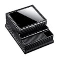 thumbnail image 1 of YiJuHui 4pcs Vintage Automatic Cigarette Case - Press Eject Mechanism, Waterproof Shockproof Protection, Portable Travel Storage Box for Men, 1 of 6