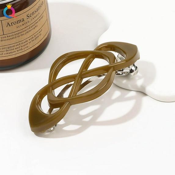 YiJuHui 4pcs Vintage French Barrette Hair Clips for Women, Matte Finish Hair Claw Clips for Thick and Thin Hair, Non-Slip Hair Accessories for Daily Use and Special Occasions