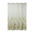 thumbnail image 1 of YiJuHui 4pcs Waterproof Polyester Shower Curtain with Leaf Print, Mold Resistant Fabric, Soft Hanging Bathroom Decor for Modern Home 80×180cm, 1 of 6