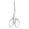 thumbnail image 1 of YiJuHui 5pcs Acrylic Scissors Clear Silver Scissors Fabric Straight Acrylic Stainless Steel Multipurpose Craft for Office, Home, Sewing, 1 of 6