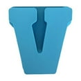 thumbnail image 1 of YiJuHui 5pcs Alphabet Cake Mould Reusable Silicone Baking Pan for DIY Candle Soap Resin Craft Decor V, 1 of 3