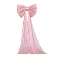thumbnail image 1 of YiJuHui 5pcs Giant Bow Decoration, Big Satin Ribbon Bow for Wedding Birthday Party Backdrop Wall Christmas Tree Decor A(50x38cm), 1 of 6