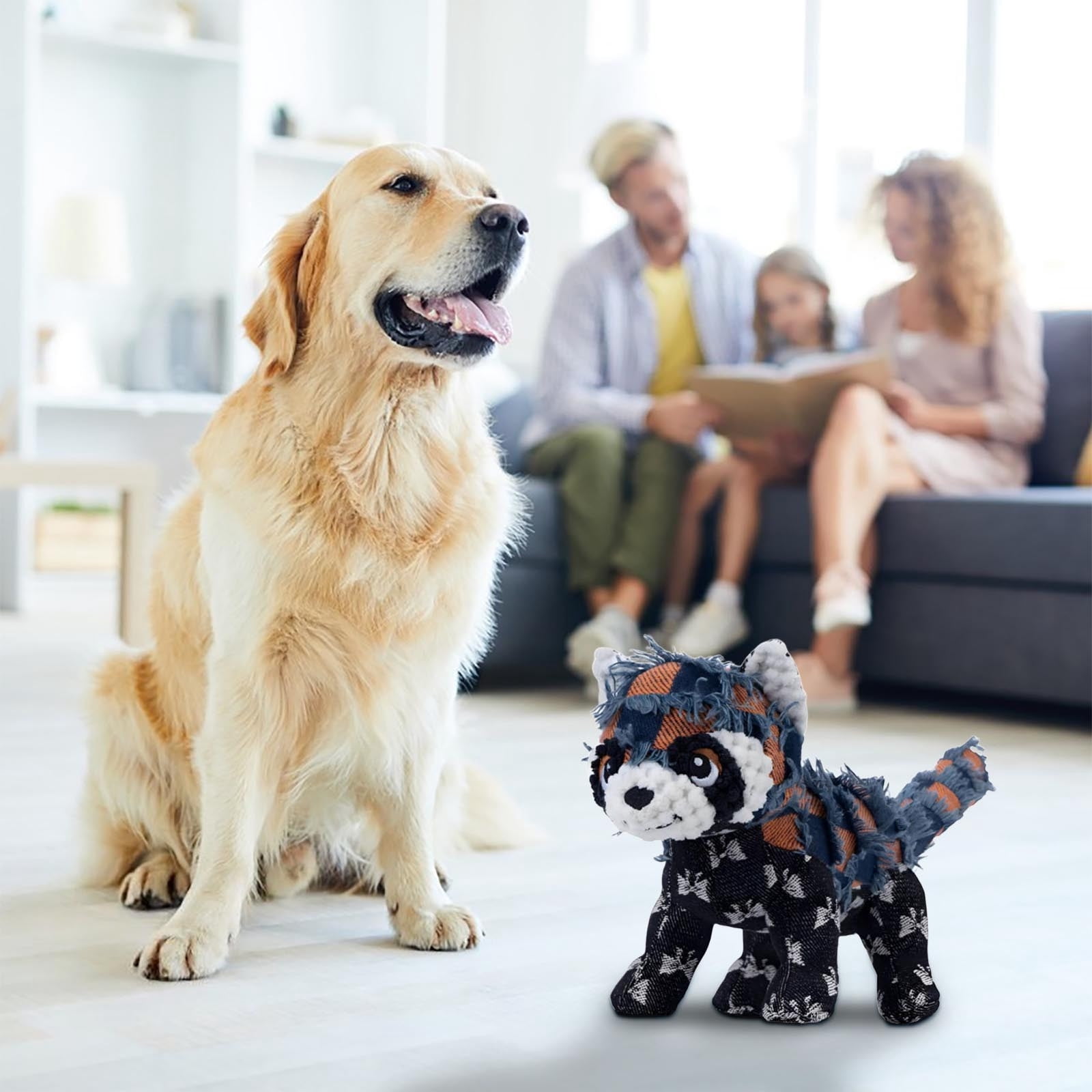 YiJuHui 5pcs Indestructible Bear Dog Toy Squeaky Chew Relief for Aggressive Chewers, Durable Interactive Play Stimulator for Mental Exercise and Boredom Relief
