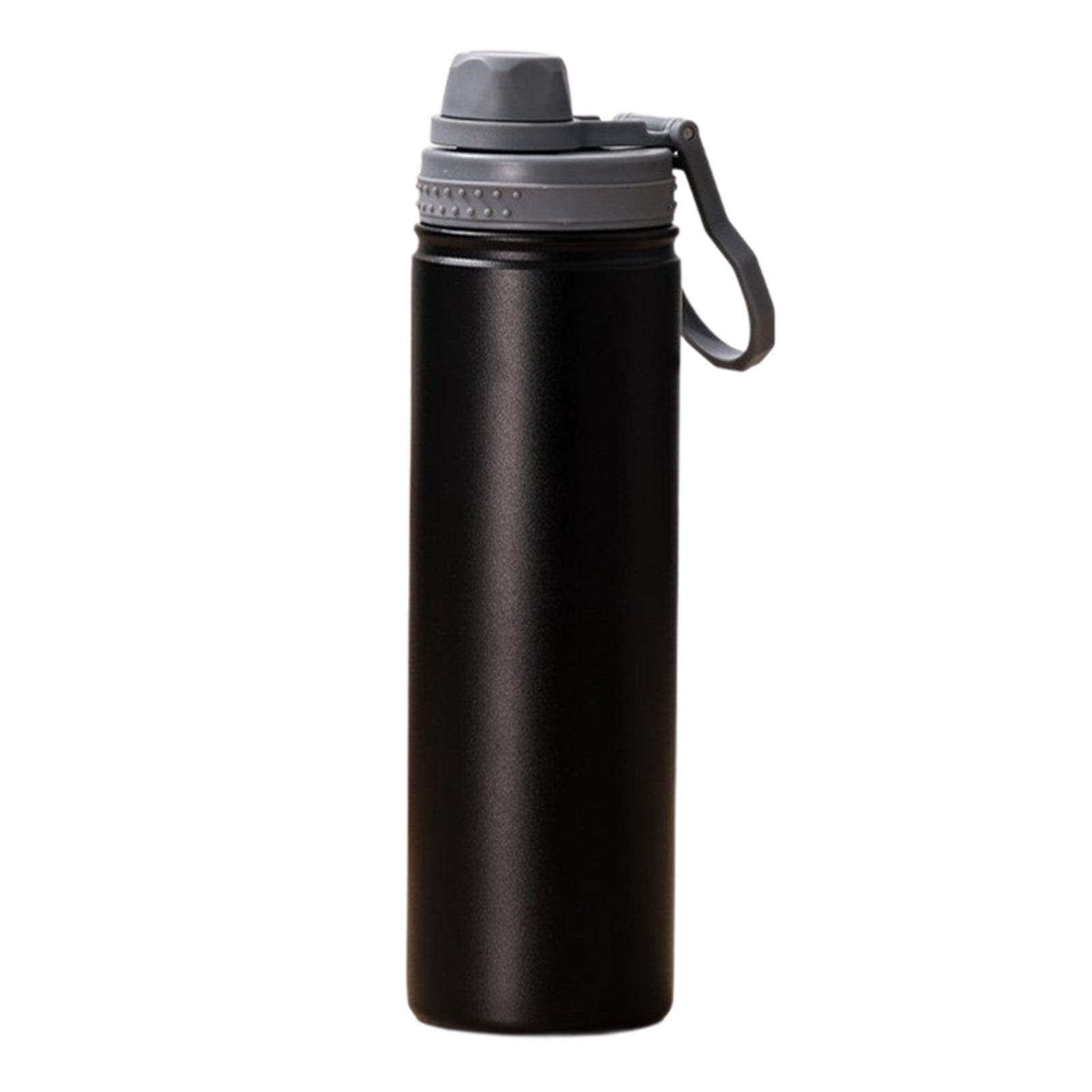 YiJuHui 5pcs Vacuum Insulated Tumbler with Carry Loop, Leakproof Stainless Steel Water Bottle for Hot & Cold Drinks, Portable Travel Mug for Commuting and Outdoor Activities 750ml