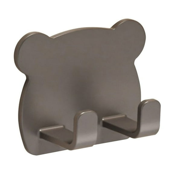 YiJuHui 5pcs Wall Mounted Bathroom Organizer Adhesive Shaver Holder with Power Outlet for Electric Toothbrush Charging Storage Hook