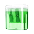 thumbnail image 1 of YiJuHui 6pcs 2 Holes Small Manual Pencil Sharpener with Lid, Colored Handheld Dual Hole Pencil Sharpeners Bulk, Crayon Colored Pencils Sharpener, Pencil Sharpener , Office, 1 of 9