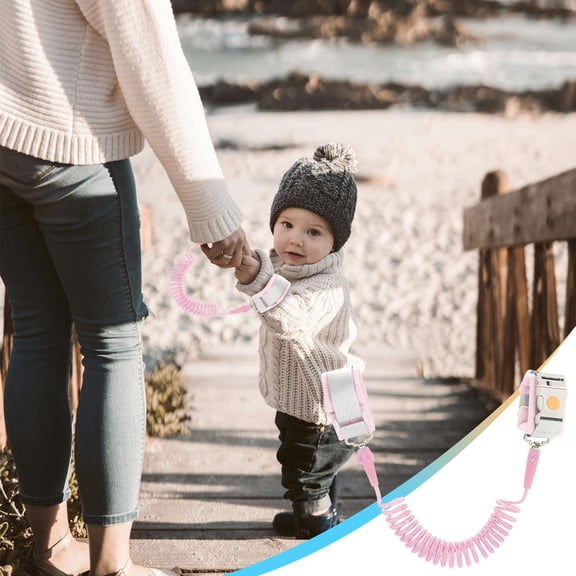 YiJuHui Anti Lost Wrist Strap Safety Harness Leash for Toddlers, Secure Tether with Elastic Polyurethane, Comfortable Breathable Design for Crowded Public Places
