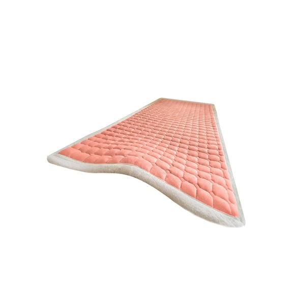 YiJuHui Anti-Static Winter Mattress Pad - Warm Milk Velvet Bunk Bed Topper, 3-Layer Ergonomic Design with Skidproof Backing for Dormitory & Floor Use 200*120cm