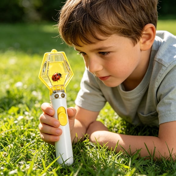 YiJuHui Bug Catcher For Insect Trap Kit with Magnifier Glass Educational Exploration Tool for Indoor Outdoor Christmas Birthday Gifts