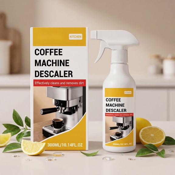 YiJuHui Coffee Machine Descaler 300ml - Descaling Solution for Keurig, Nespresso, Drip & Pod Coffee Makers, Removes Limescale Buildup, Extends Equipment Life
